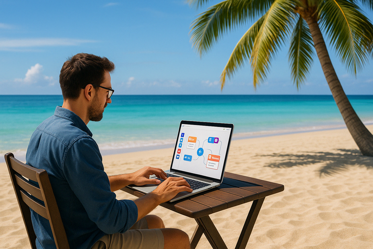 Digital Nomad’s Dream: Earning in Your Sleep with AI